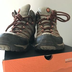 Used Merrell Moab Mid waterproof
